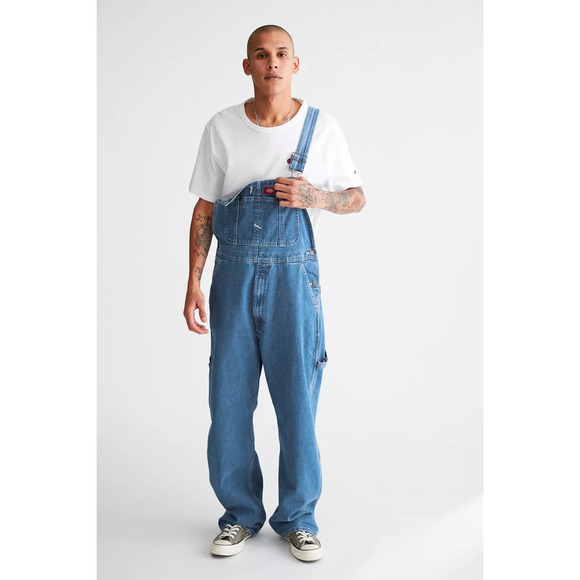 Urban Outfitters Other - New Urban Outfitters Dickies Washed Denim Overall $85 SIZE 32 x 32